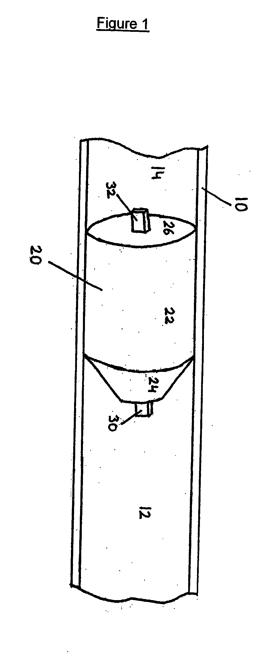 Method and apparatus for detecting the presence or absence of fluids in a pipeline