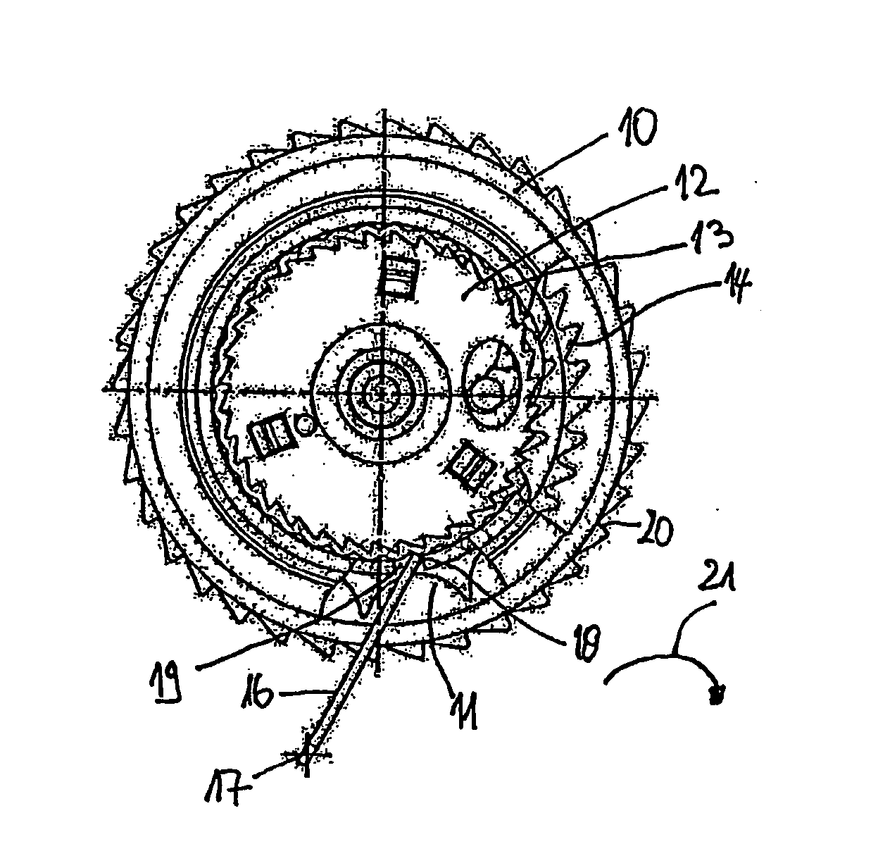 Coupling System Between Pre-Tensioning Wheel and Seat Belt Retainer Spool