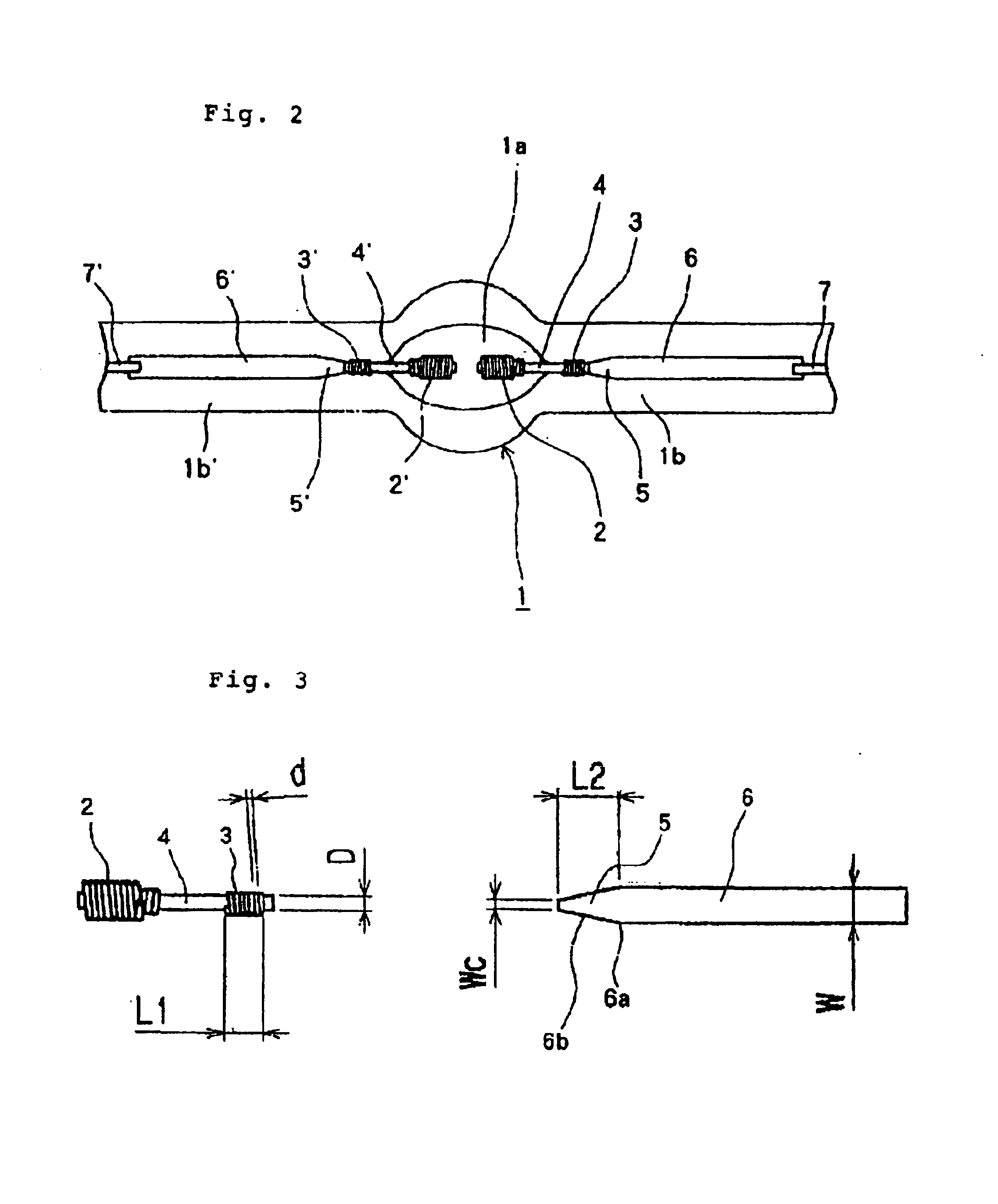 High-pressure discharge lamp and method of fabricating same