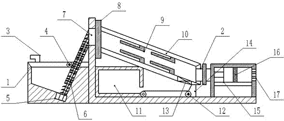 Tilting type battery material mixing device