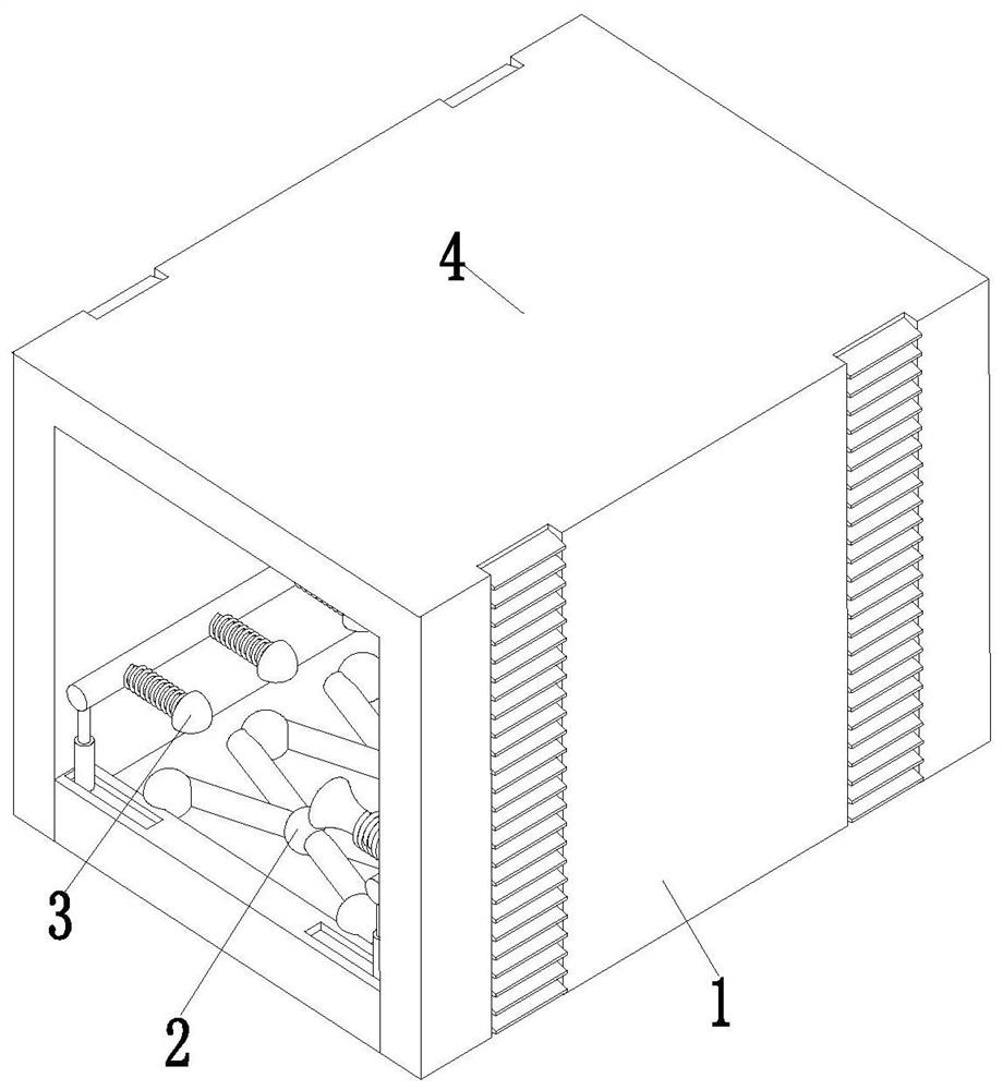 a freight elevator car