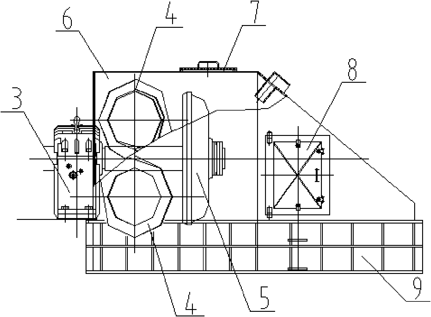 Multi-nozzle high-efficiency large capacity inclined jet turbine