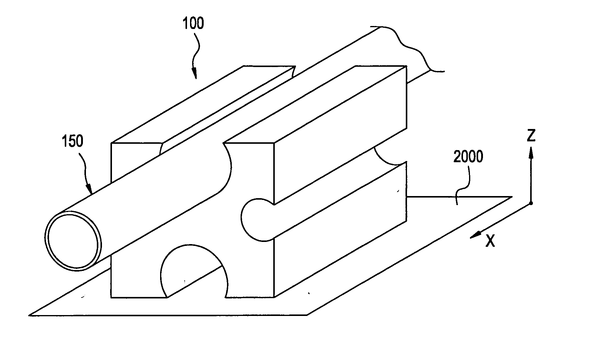 Pipe and cable support apparatus and method