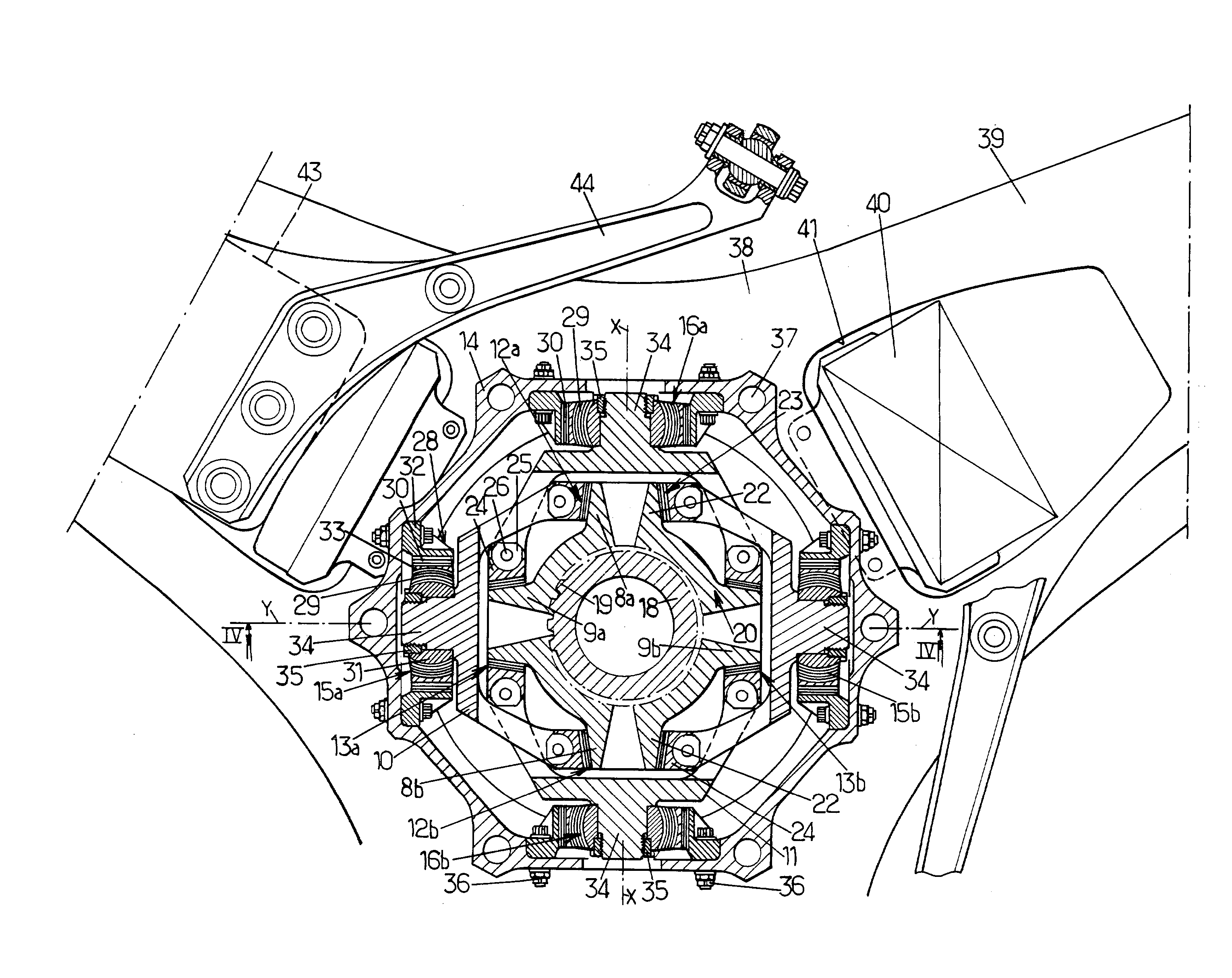 Rotary-wing aircraft rotor with constant velocity drive