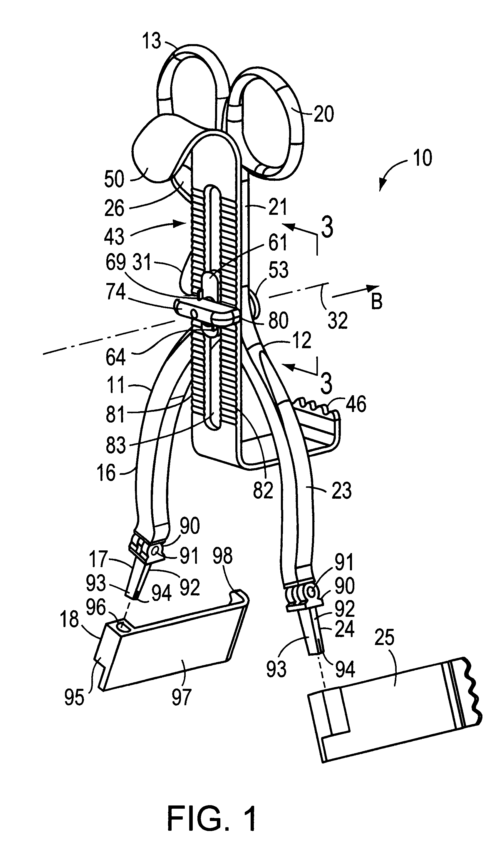 Tissue retractor adapted for the attachment of an auxiliary element