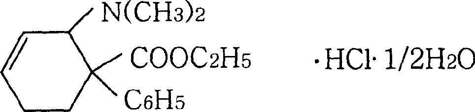 Obtundent-Tilidin hydrochloride preparation