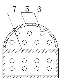 Case-type multi-shell-pass countercurrent speedup type shell and tube heat exchanger