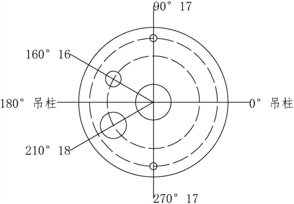 Vertical radial-flow adsorber