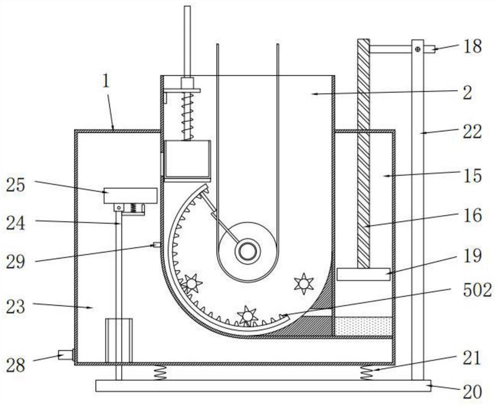 Cloth dyeing mechanism for textile production