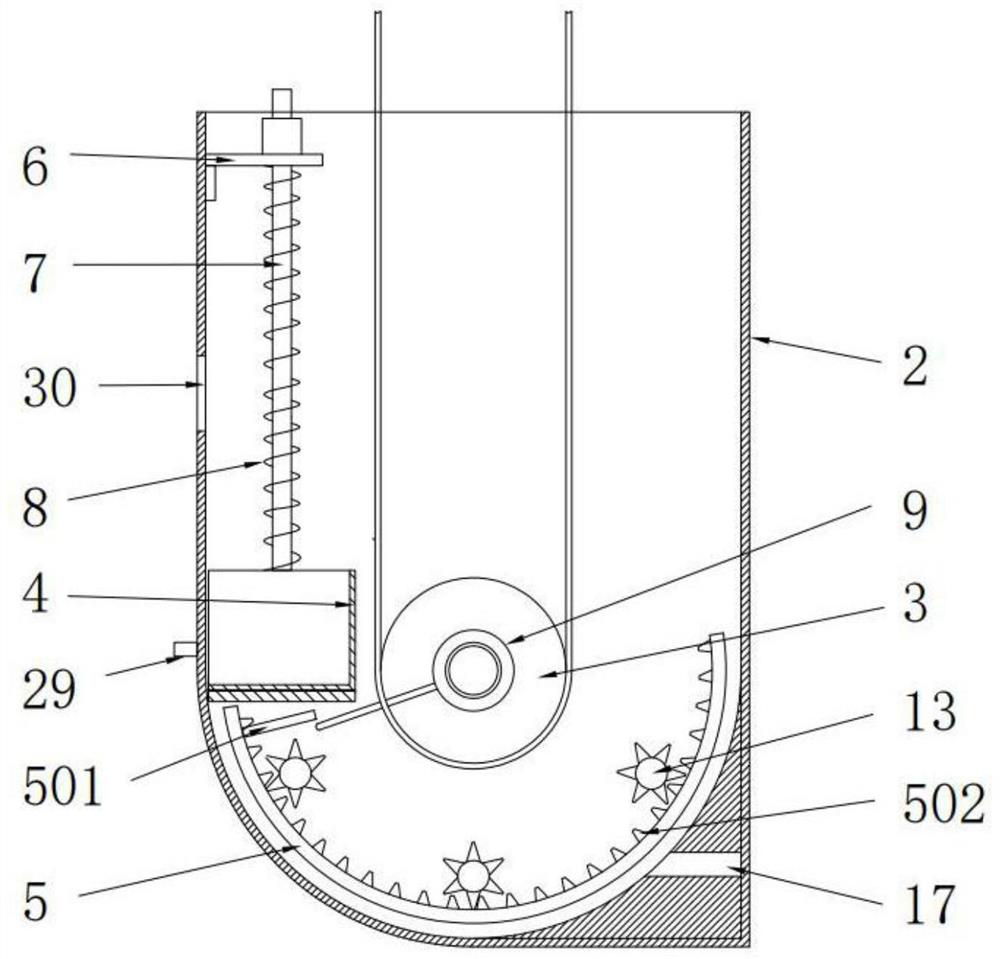 Cloth dyeing mechanism for textile production