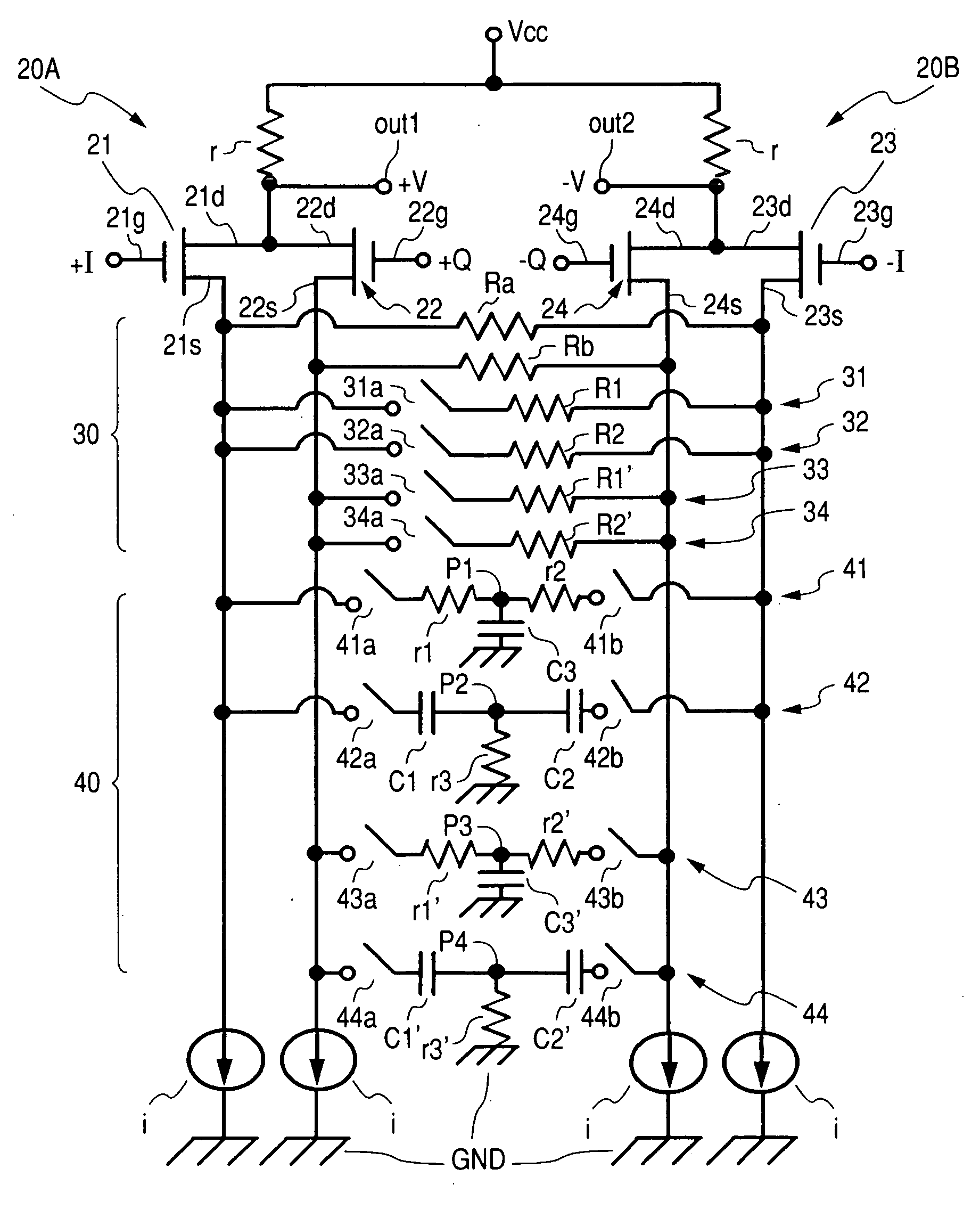 Signal adder circuit capable of removing effects due to phase error or amplitude error of I and Q signals