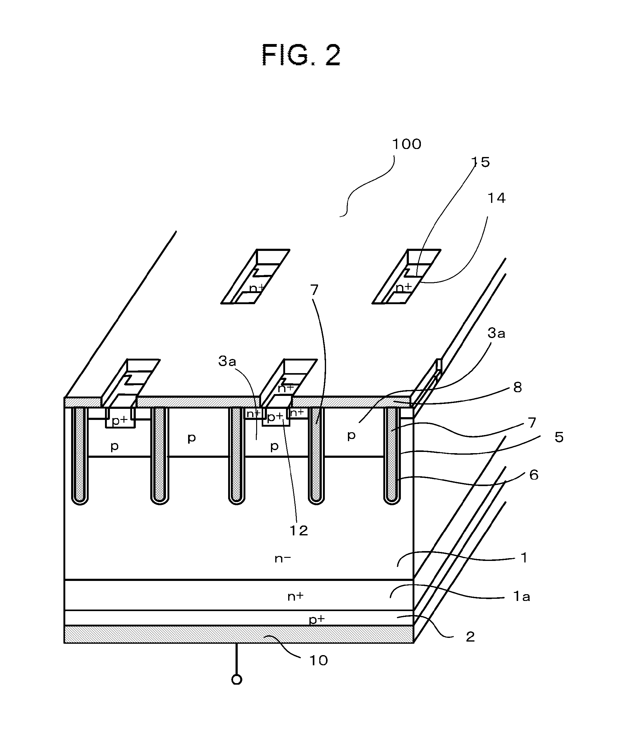 Trench mos semiconductor device