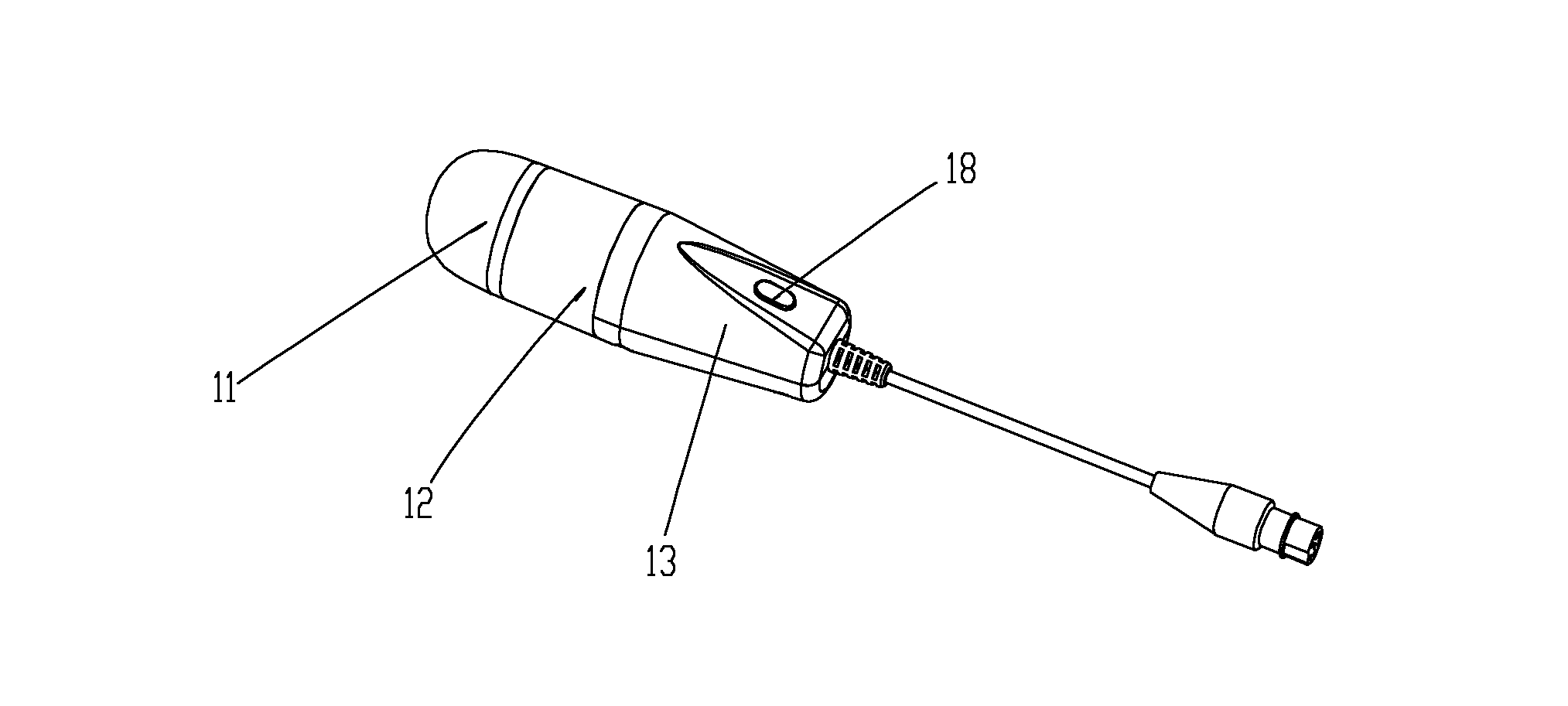 Three-dimensional ultrasound probe used in ultrasound medical equipment