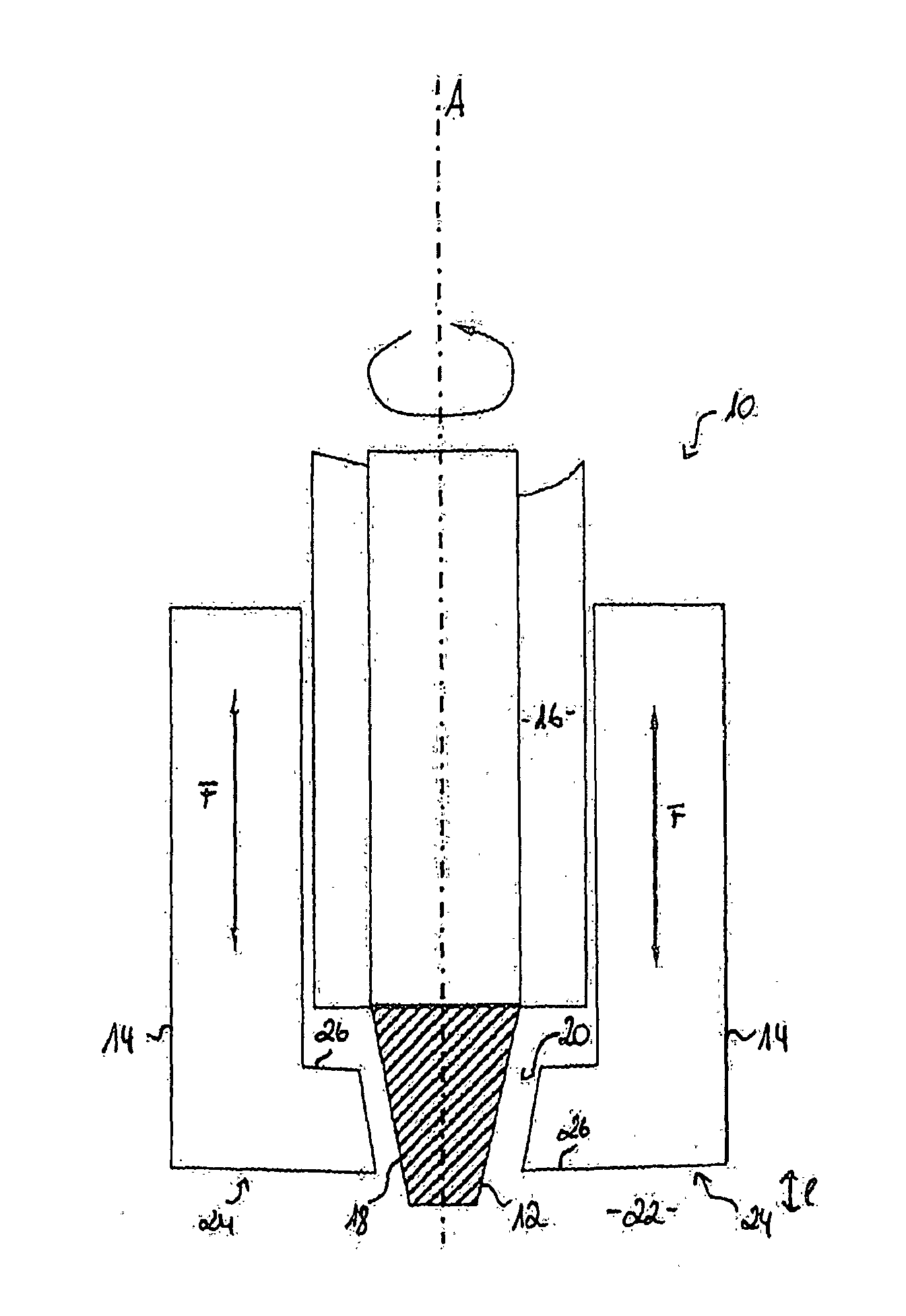 Welding Tool Comprising a Rotating Probe, Welding Method and Workpiece