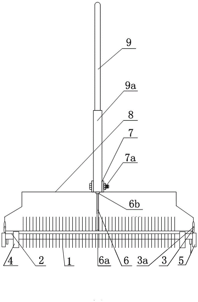 Novel manual cleaning device for screen