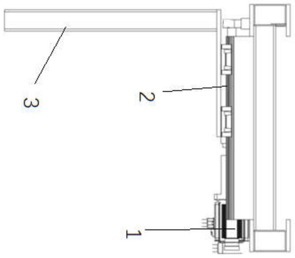 Large plate support replacing system