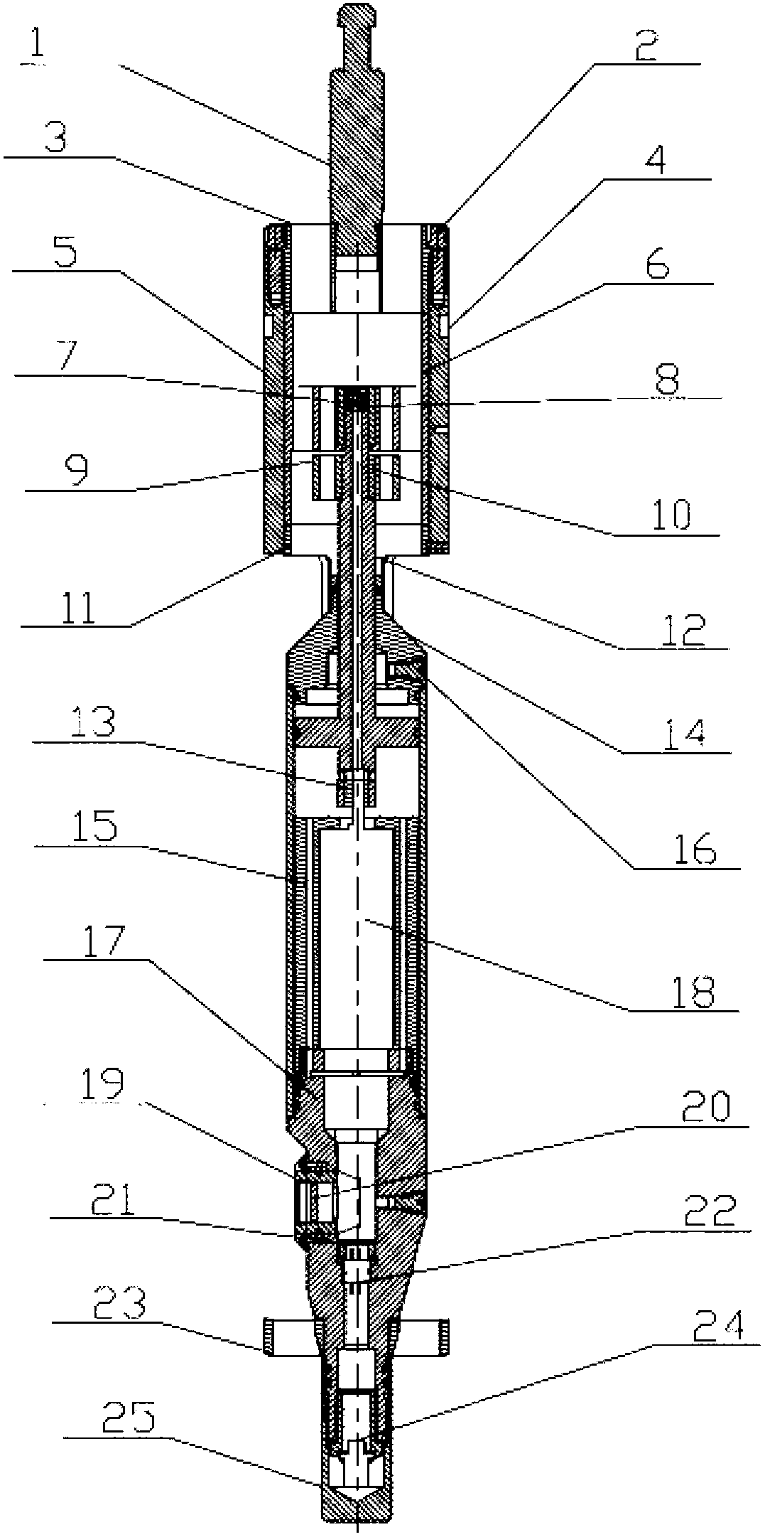 Downhole continuous wave mud pulse generator