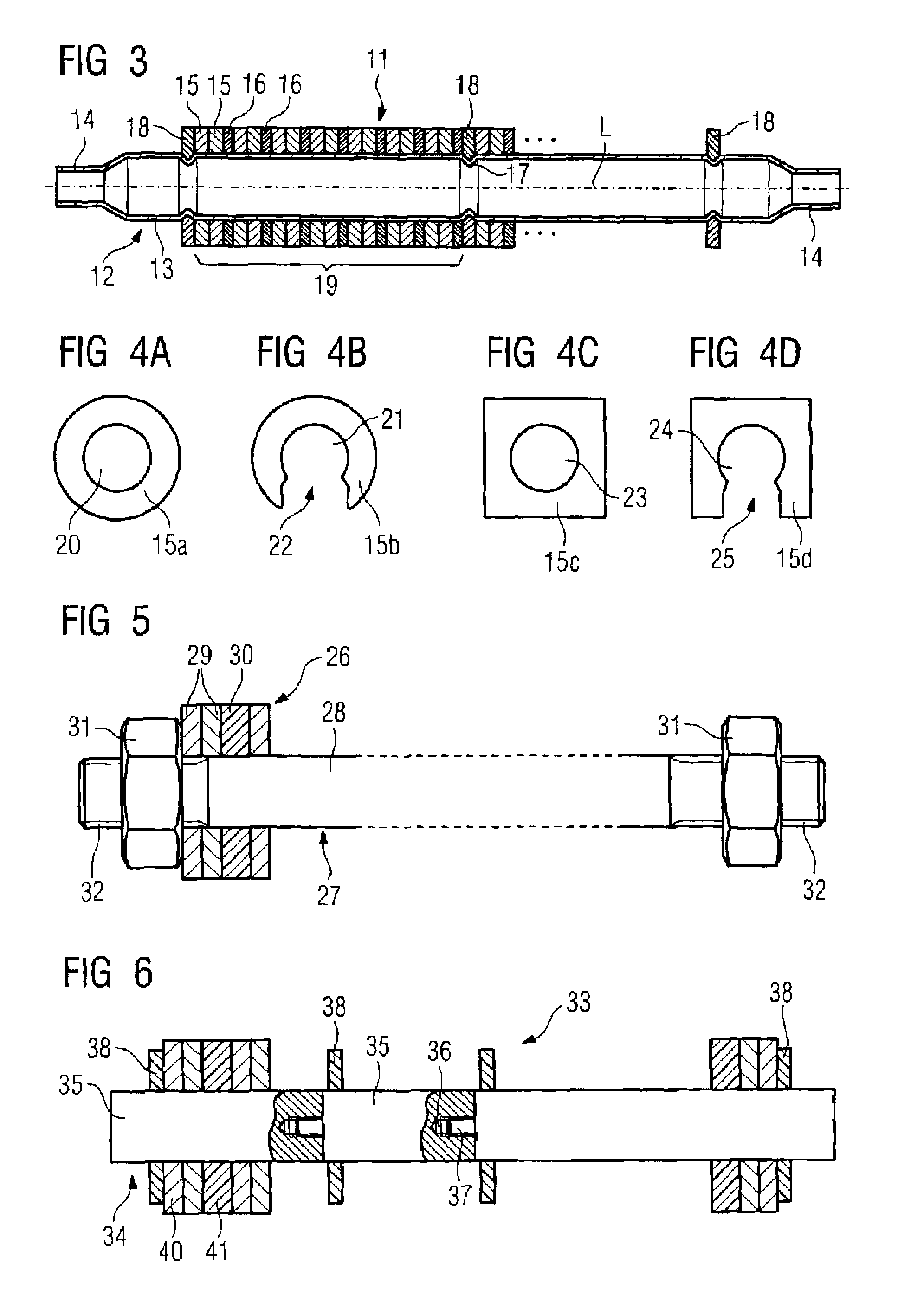 Magnetic resonance apparatus with a gradient coil unit with integrated passive shim devices