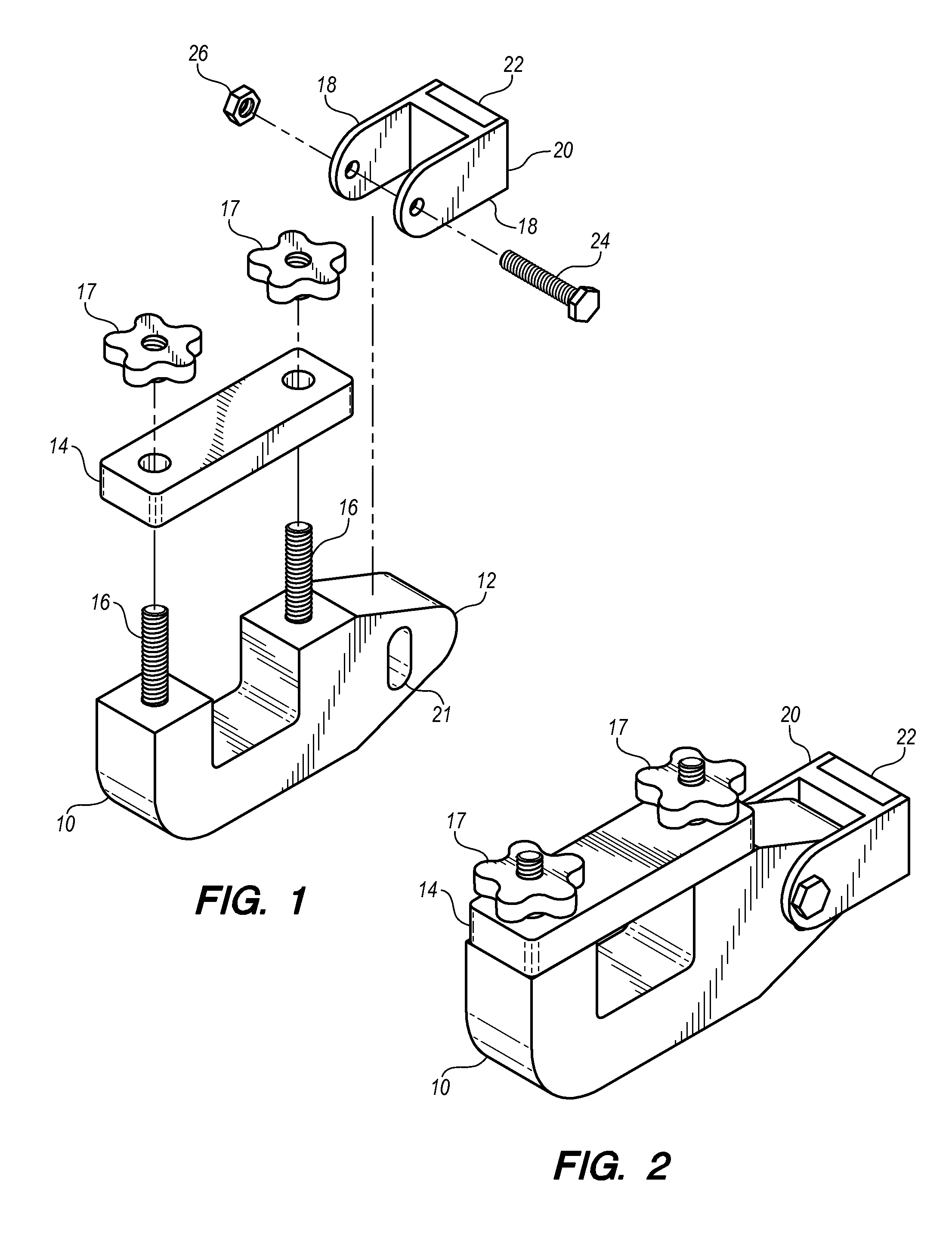 Ladder stabilizing apparatus for use with ferromagnetic support