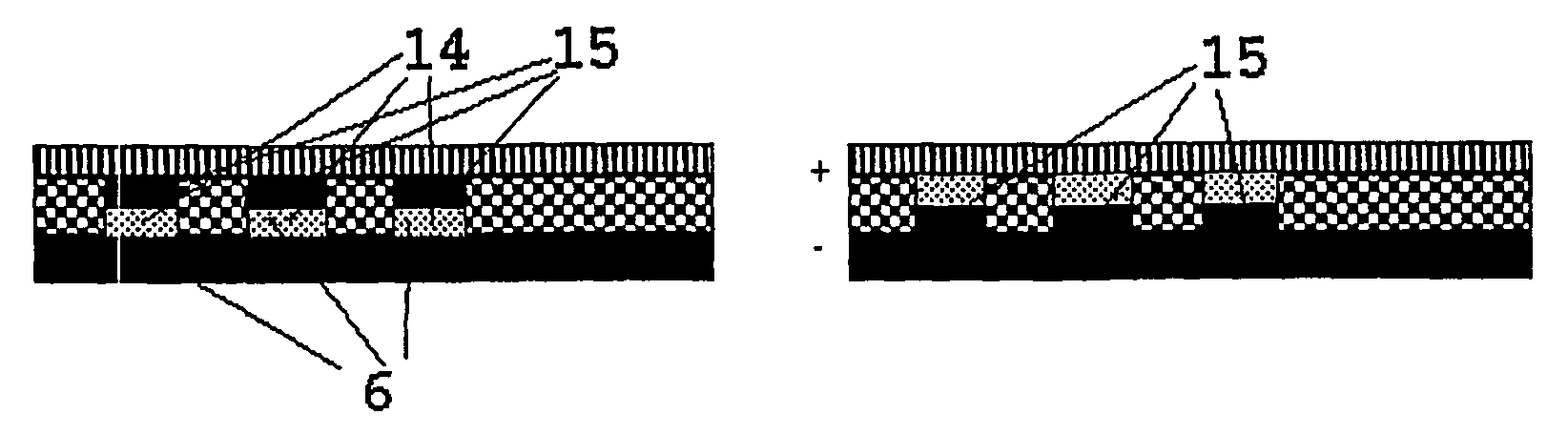 Method and electrode for defining and replicating structures in conducting materials