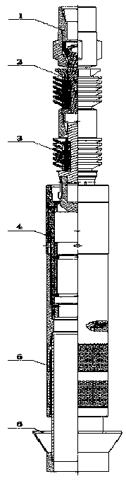 Method for well cementation drilling-free blind plate circulating well cementation of horizontal well