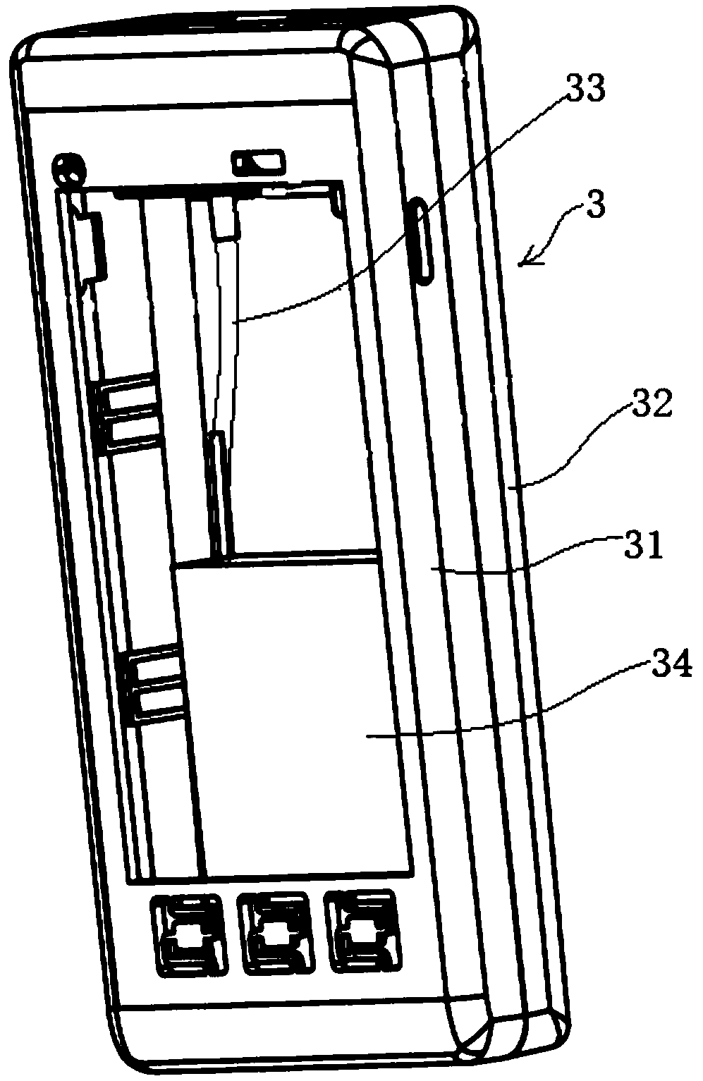 Side-stream type end-tidal carbon dioxide detecting device