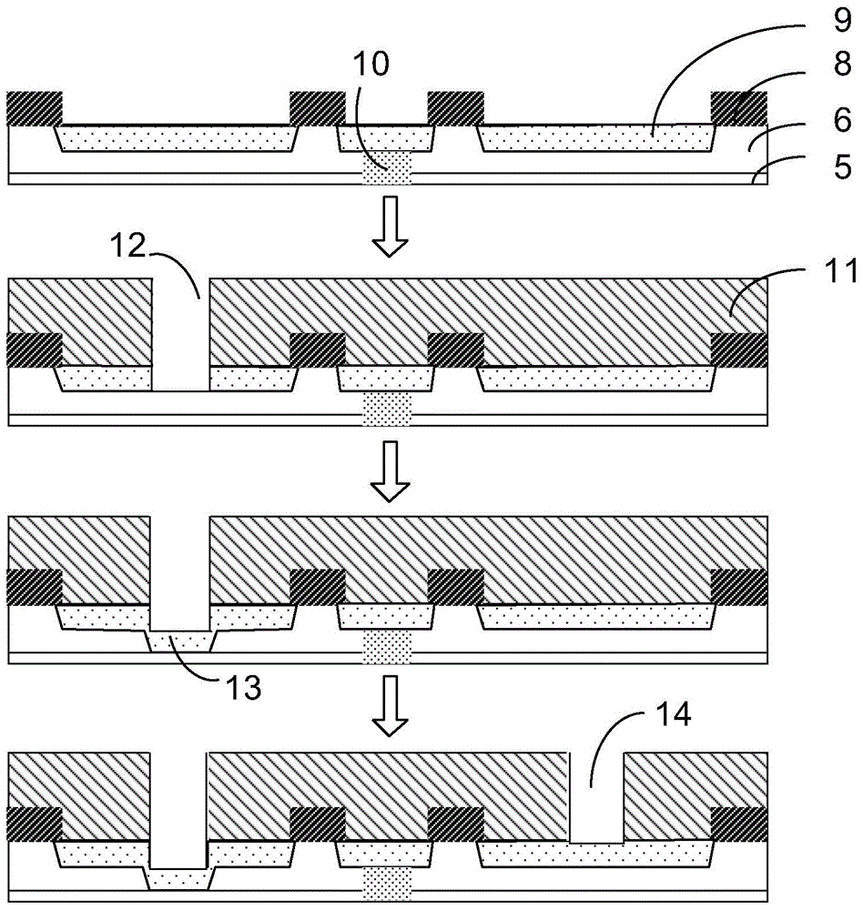 GaN E/D integrated device production method based on two-step oxidation method