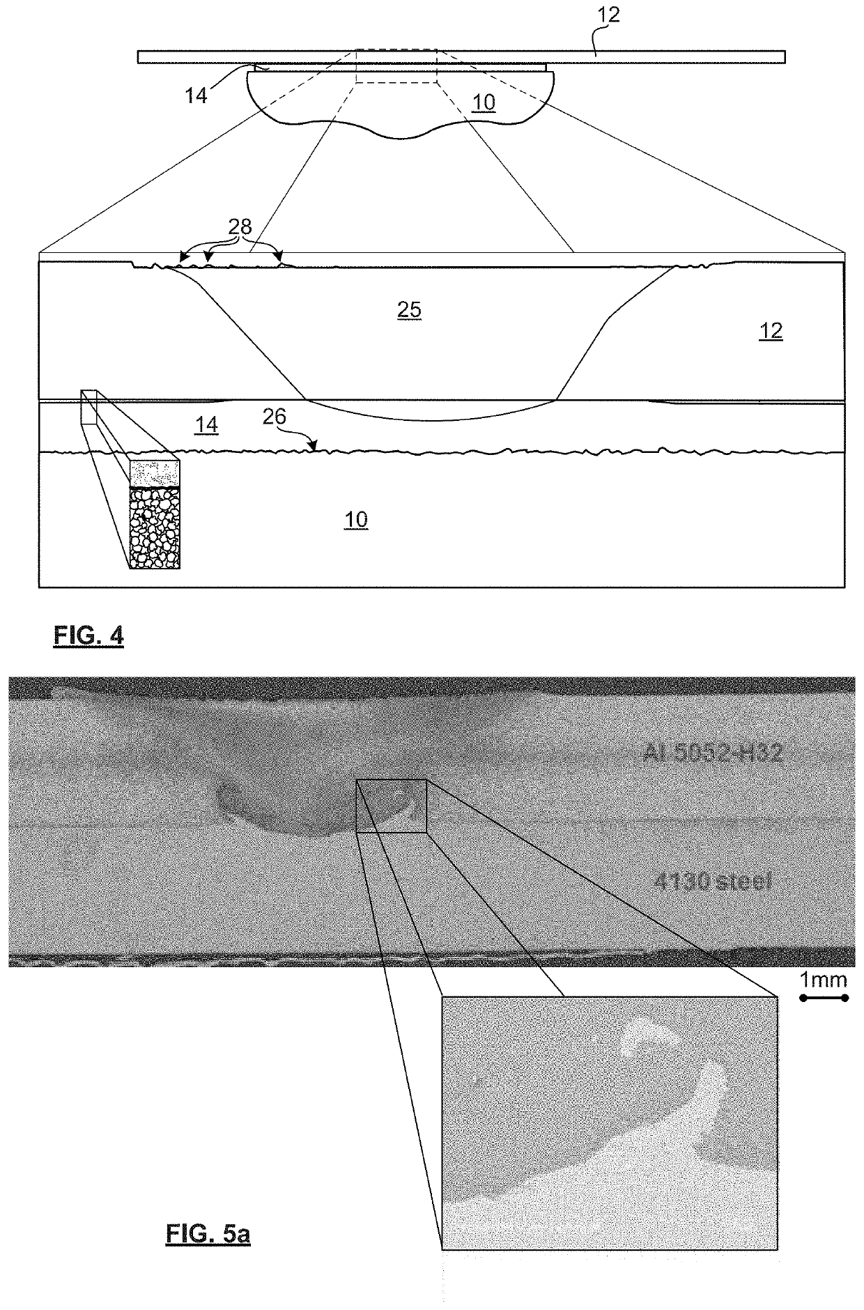 Joined incompatible metallic parts and method of joining