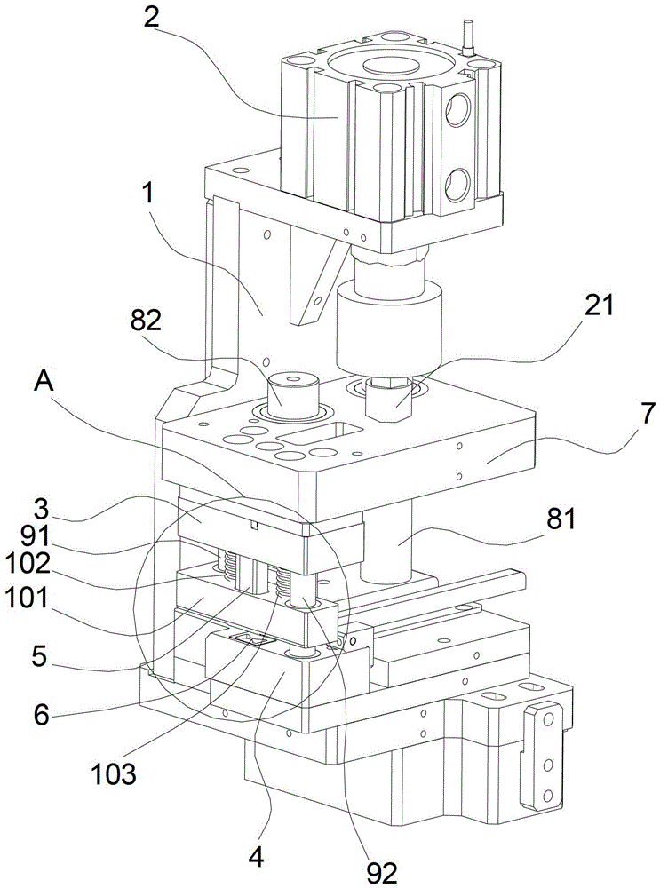 Lithium battery and tab cutting device
