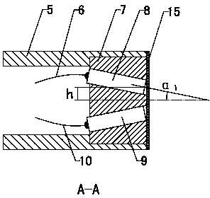 Integrated optical fiber probe for measuring dynamic light scattering particles and detection method