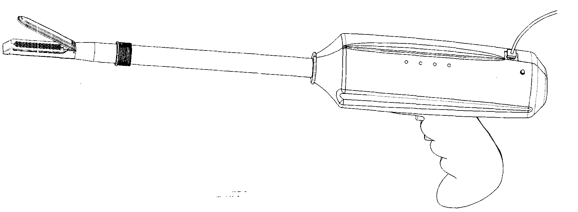 Control method and control device for electric surgery suture nail installing instrument