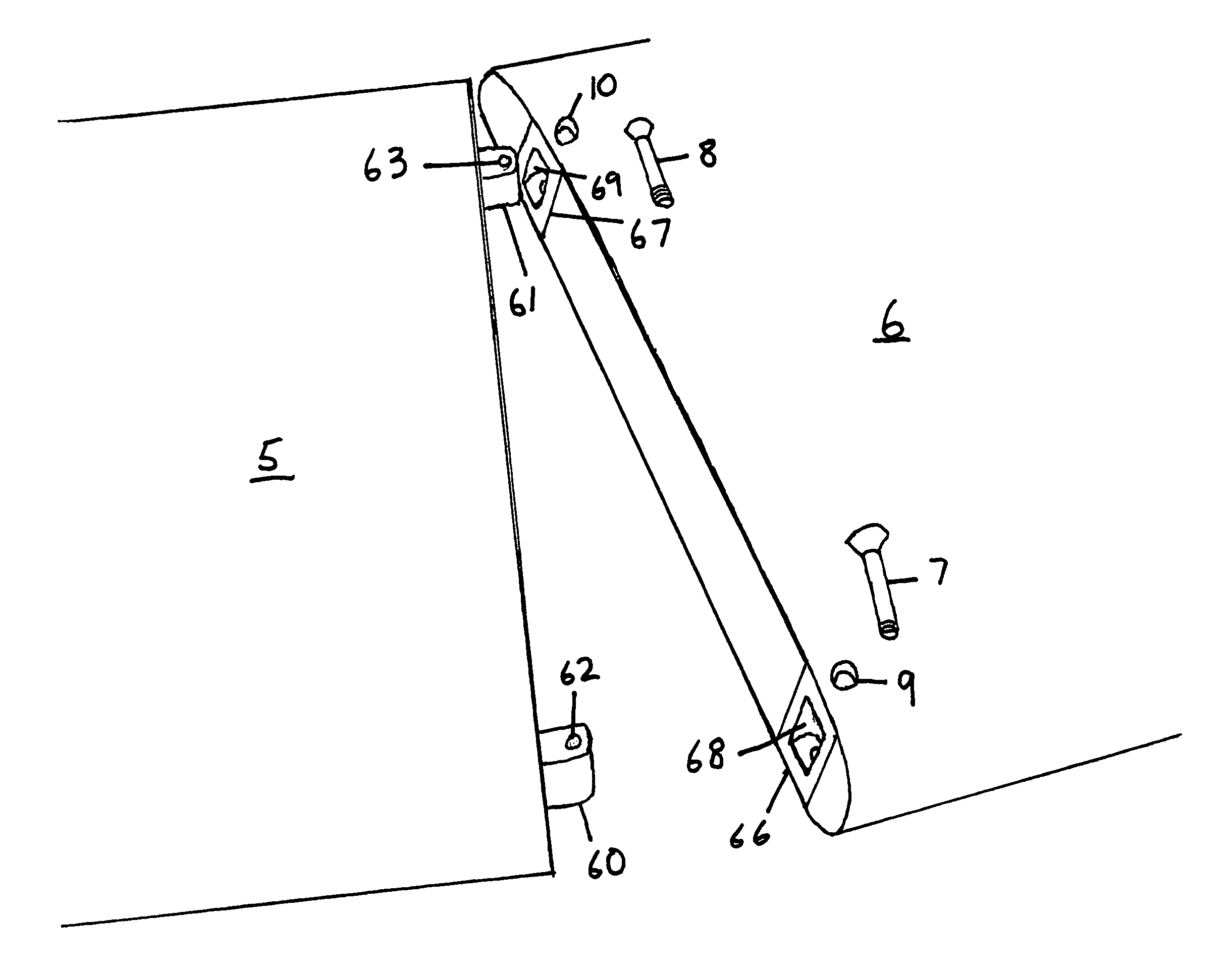 Sectionalized surfboard