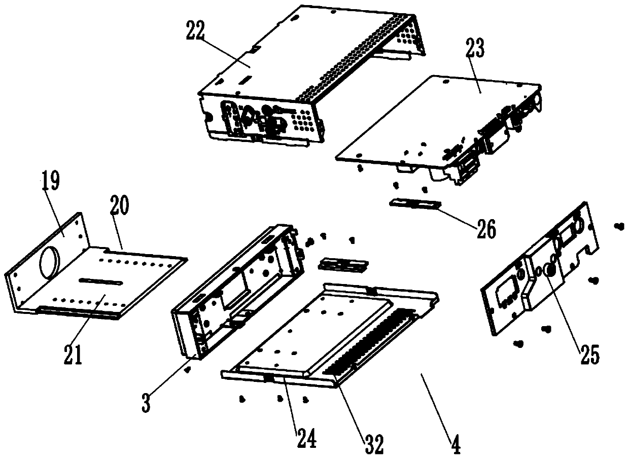 Five-axis angle and orientation adjusting rotating mechanism