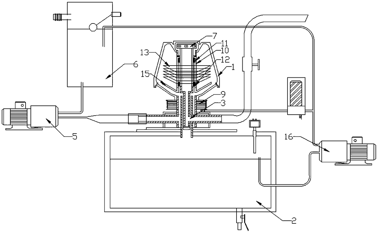 Full-speed oil purifying device