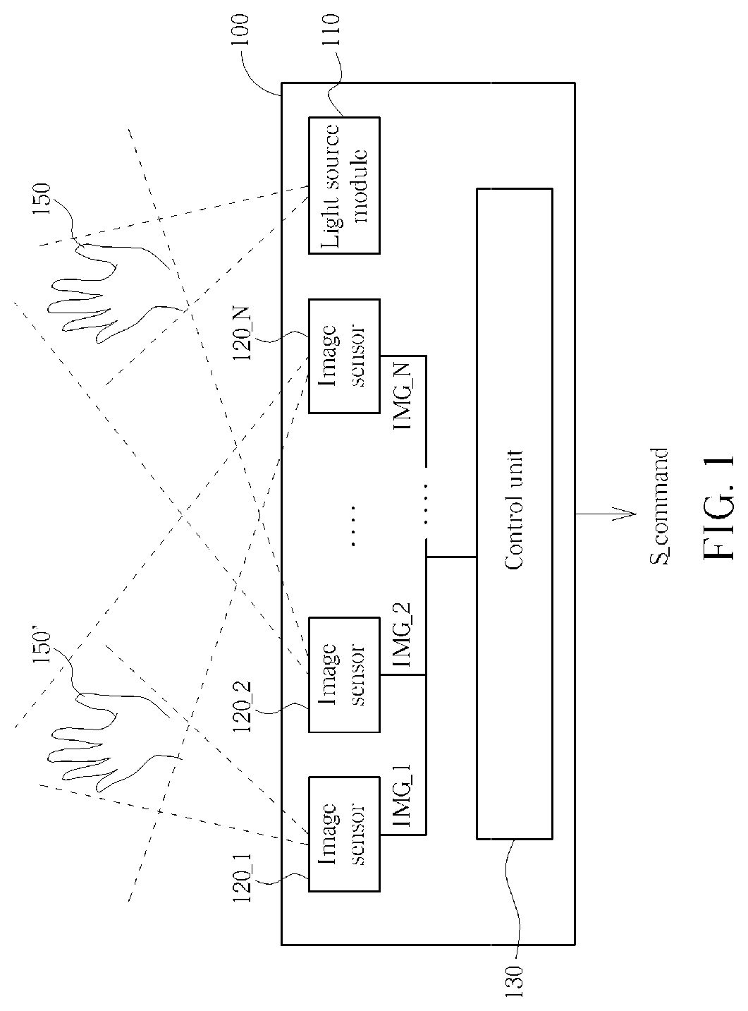 Motion detecting system having multiple sensors