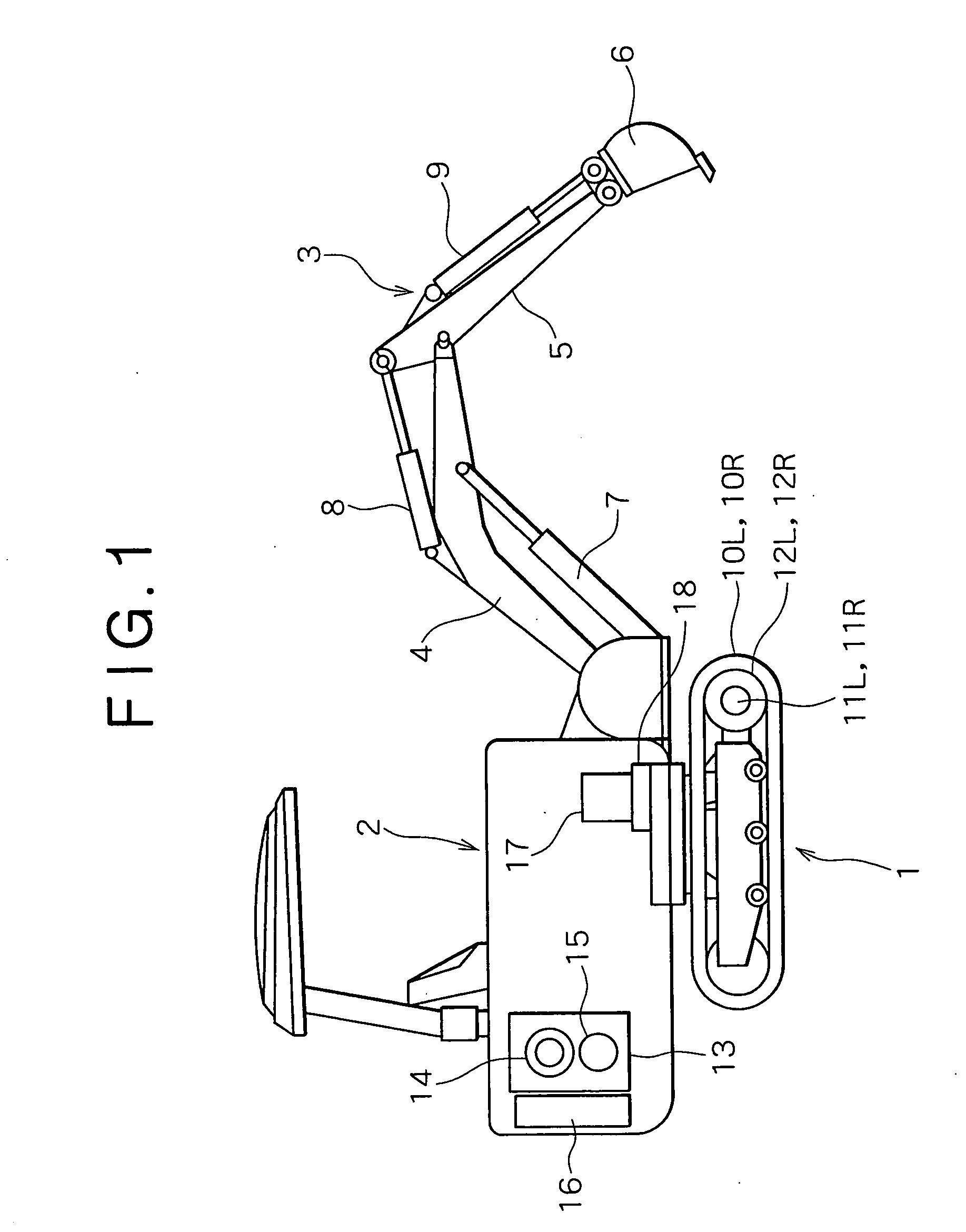 Rotation control device of working machine