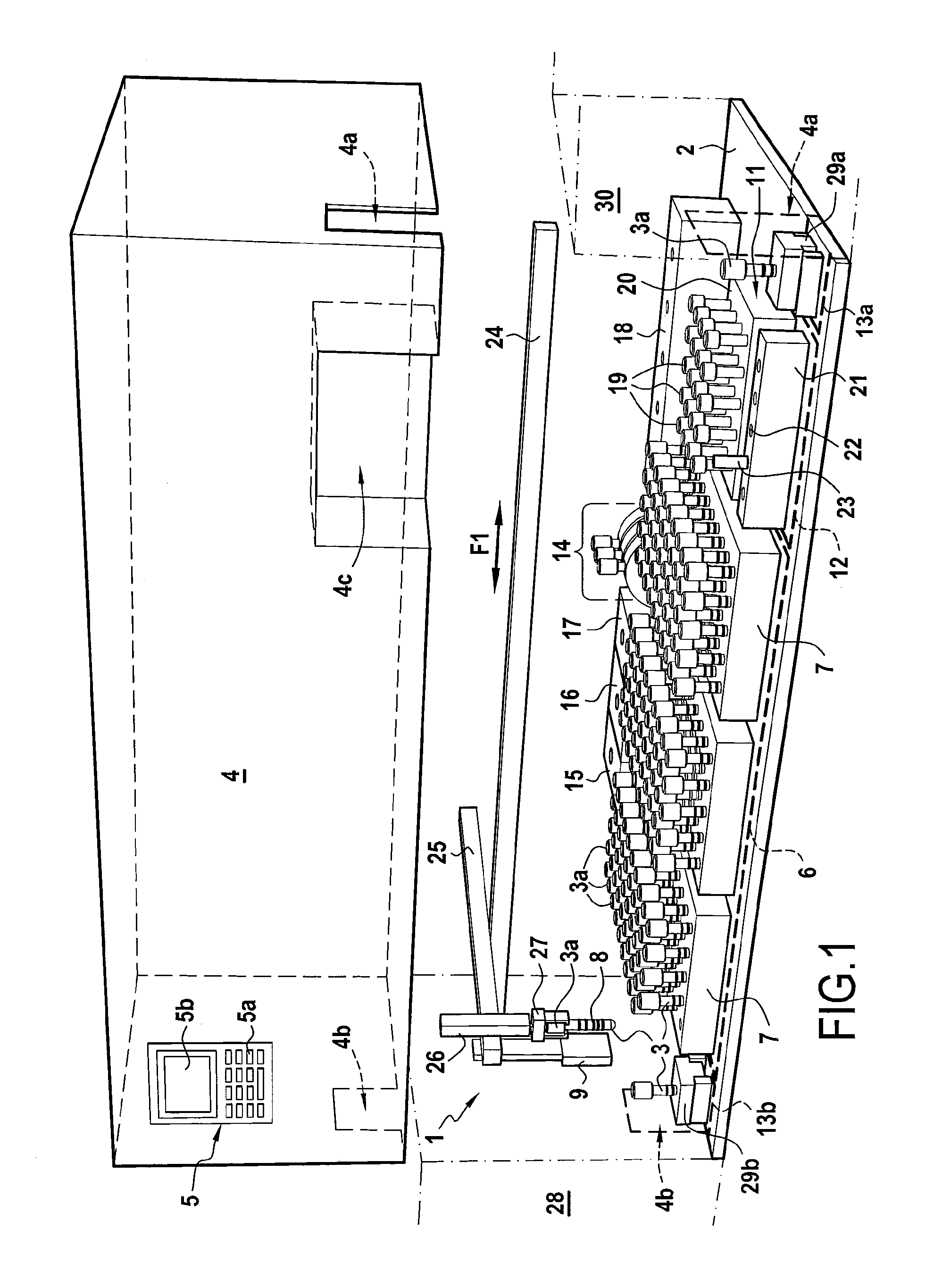 Automatic Method of Preparing Samples of Total Blood For Analysis, and an Automatic Device For Implementing the Method