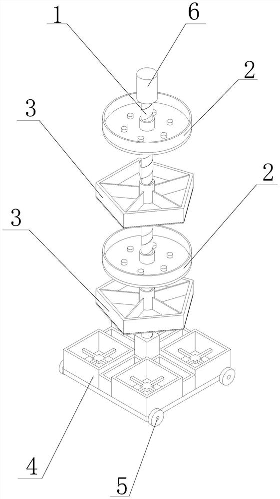 Fastener taking and placing frame