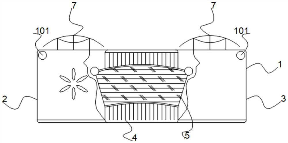 A base structure for garment embroidery workbench