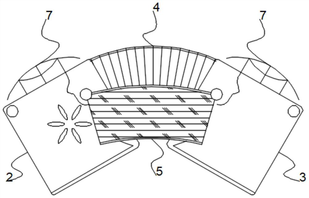 A base structure for garment embroidery workbench