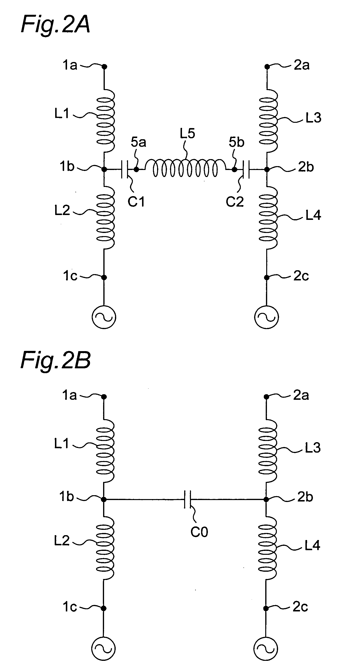Array antenna apparatus having at least two feeding elements and operable in multiple frequency bands