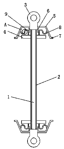 Brake line with good water resistance