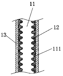 Brake line with good water resistance