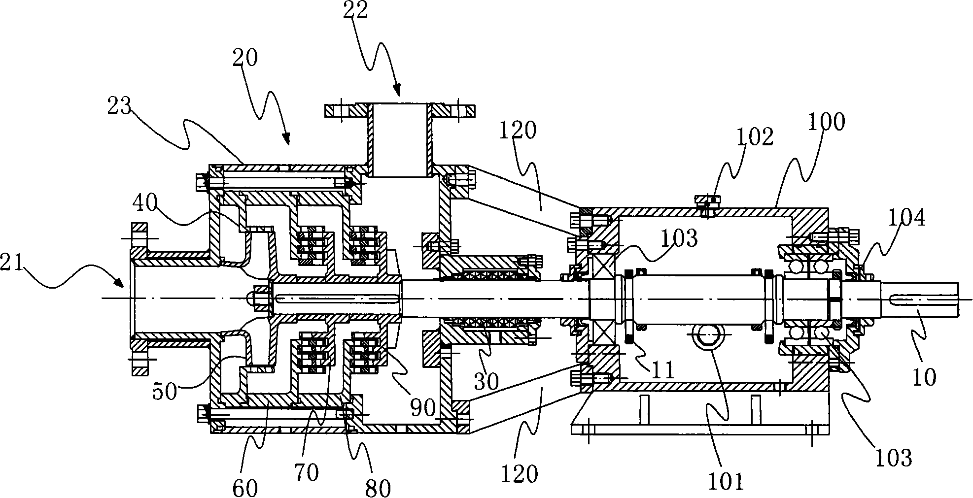 Sugar industry emulsifying lime slurry centrifugal pump