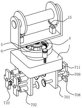 Consumable fixing device for 3D printing equipment