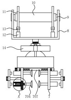 Consumable fixing device for 3D printing equipment