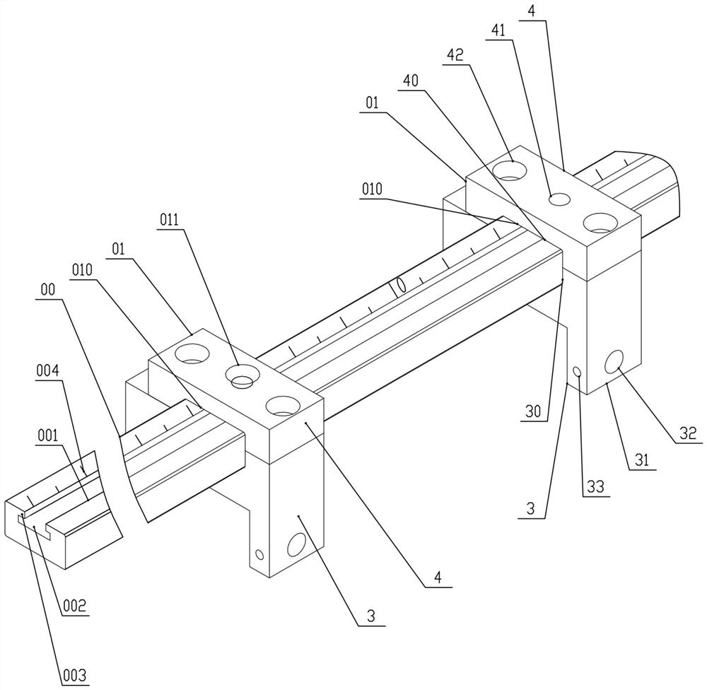 Material belt scribing-cutting device with adjustable cutter height and scribing interval