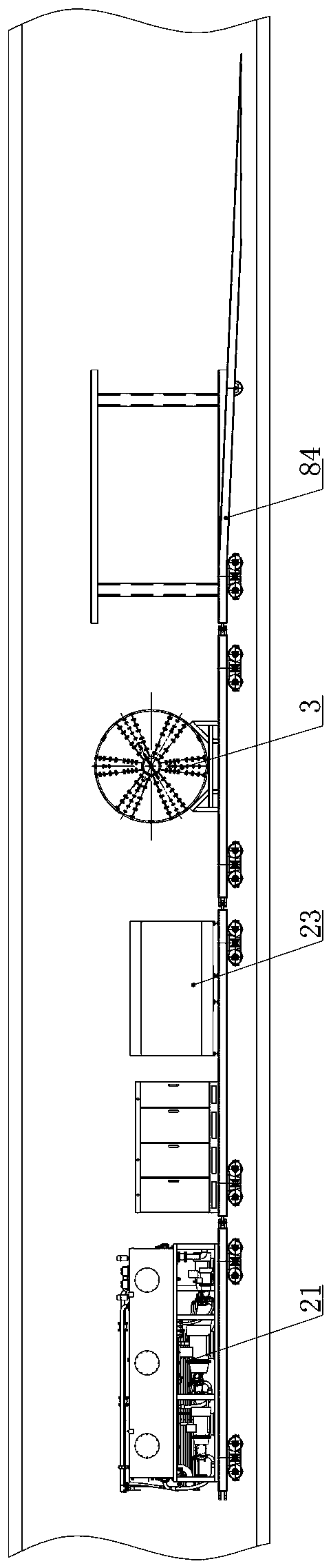 Tunnel Tunneling Machine for Tunnel Communication Channel and Its Tunneling Method for Communication Channel