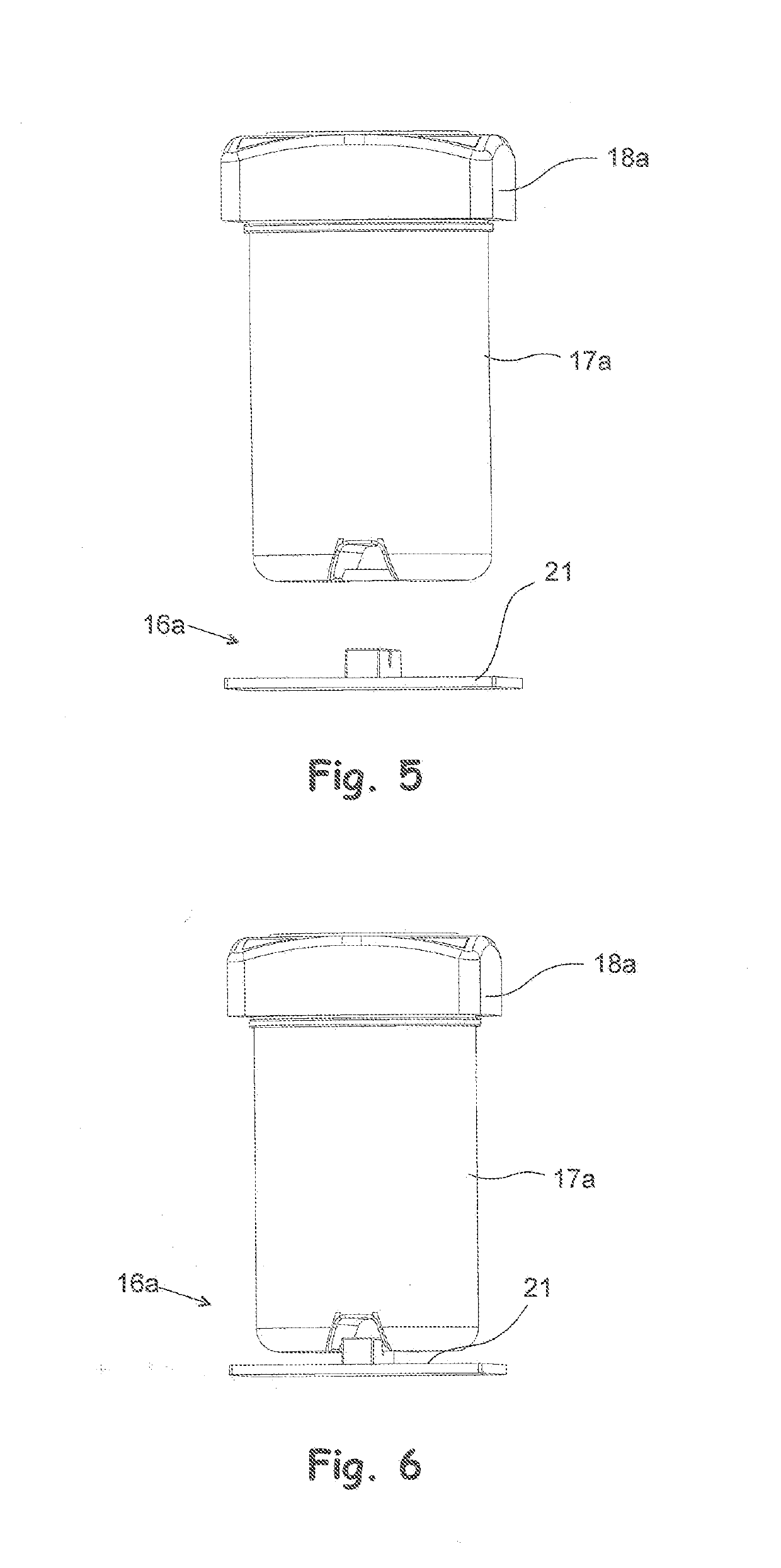 A method and a system for storing drugs in distribution packages, and a storage for drug distribution packages