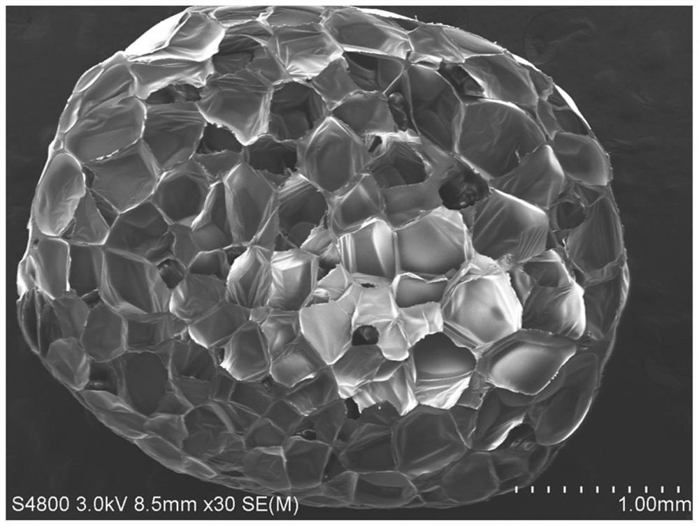 Energy-saving foamed polypropylene bead and molded part thereof